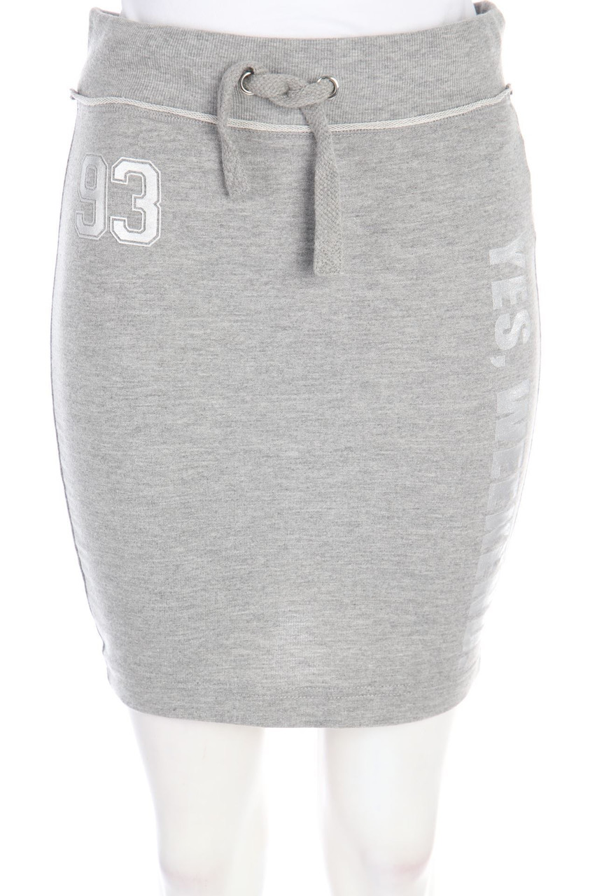 OVS - Sweat-Minirock mit Statement-Print - XS