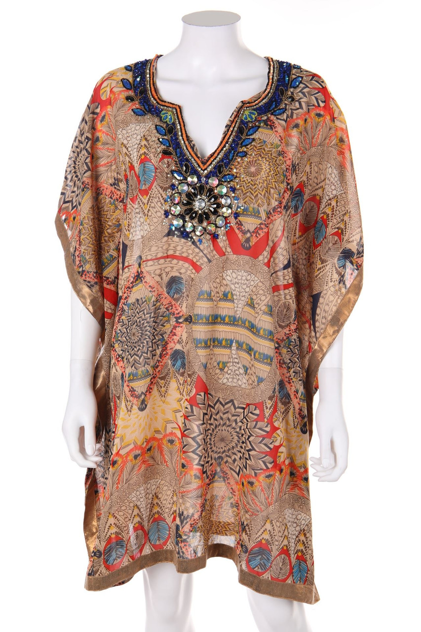 Lucky & Coco - Tunikakleid mit Ethno-Print - S