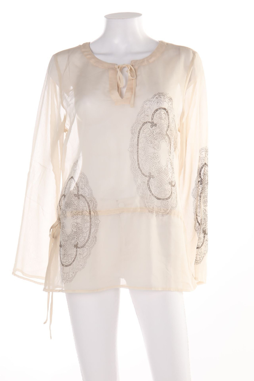 FRANSA - Bluse mit floralem Muster - M