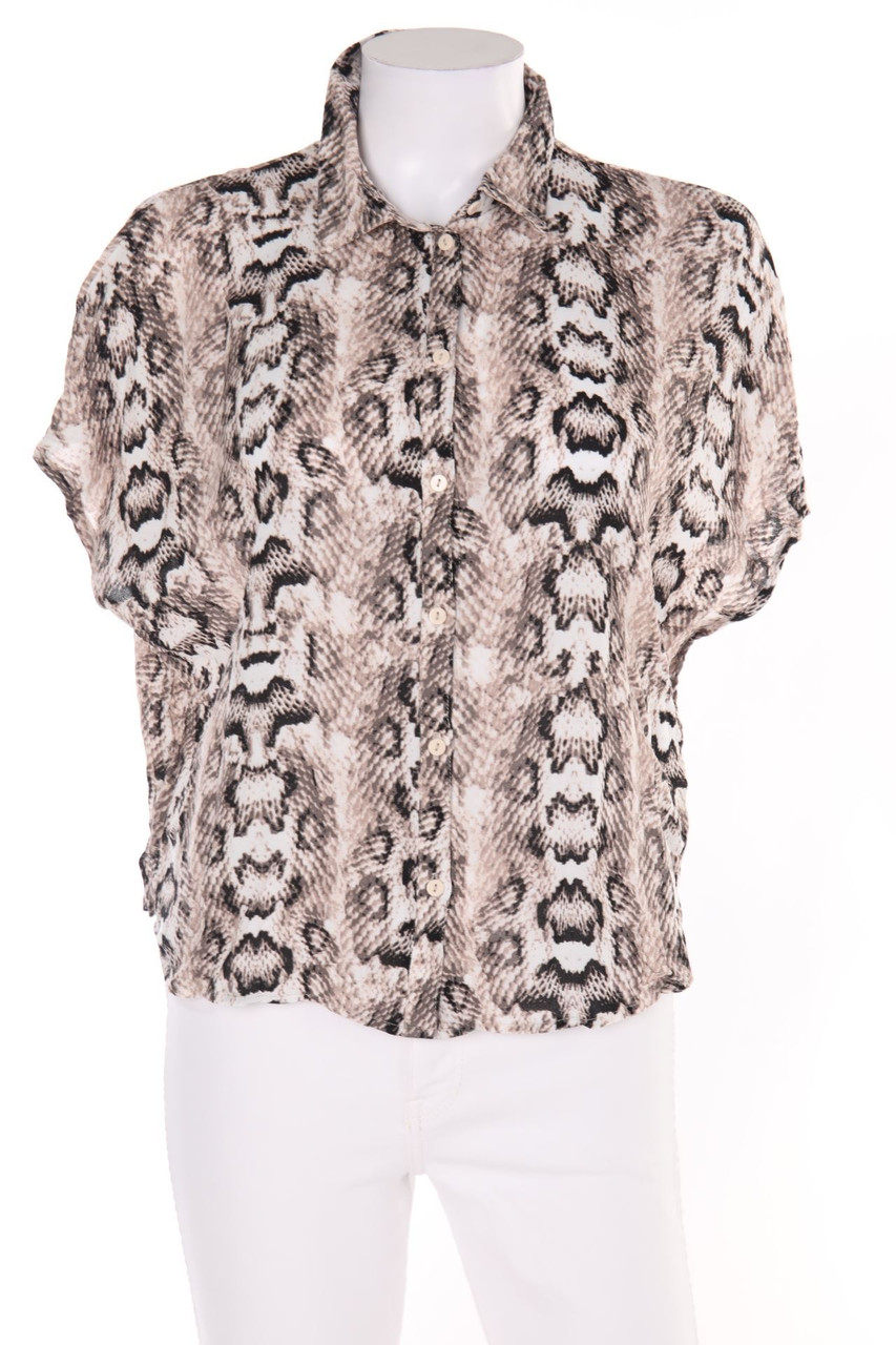 H&M DIVIDED - Hemd-Bluse mit kurzem Ärmel - D 38