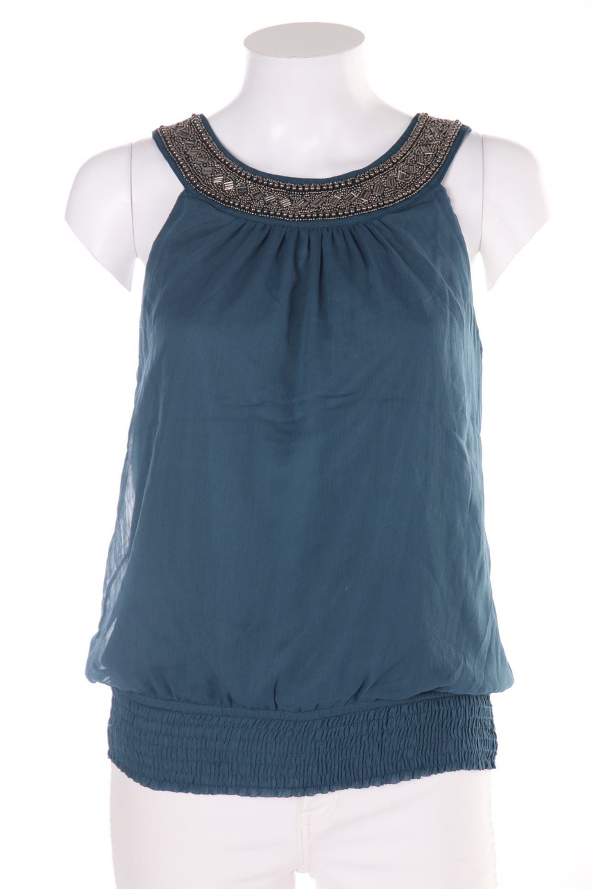 VERO MODA - Blusentop mit Perlen - XS