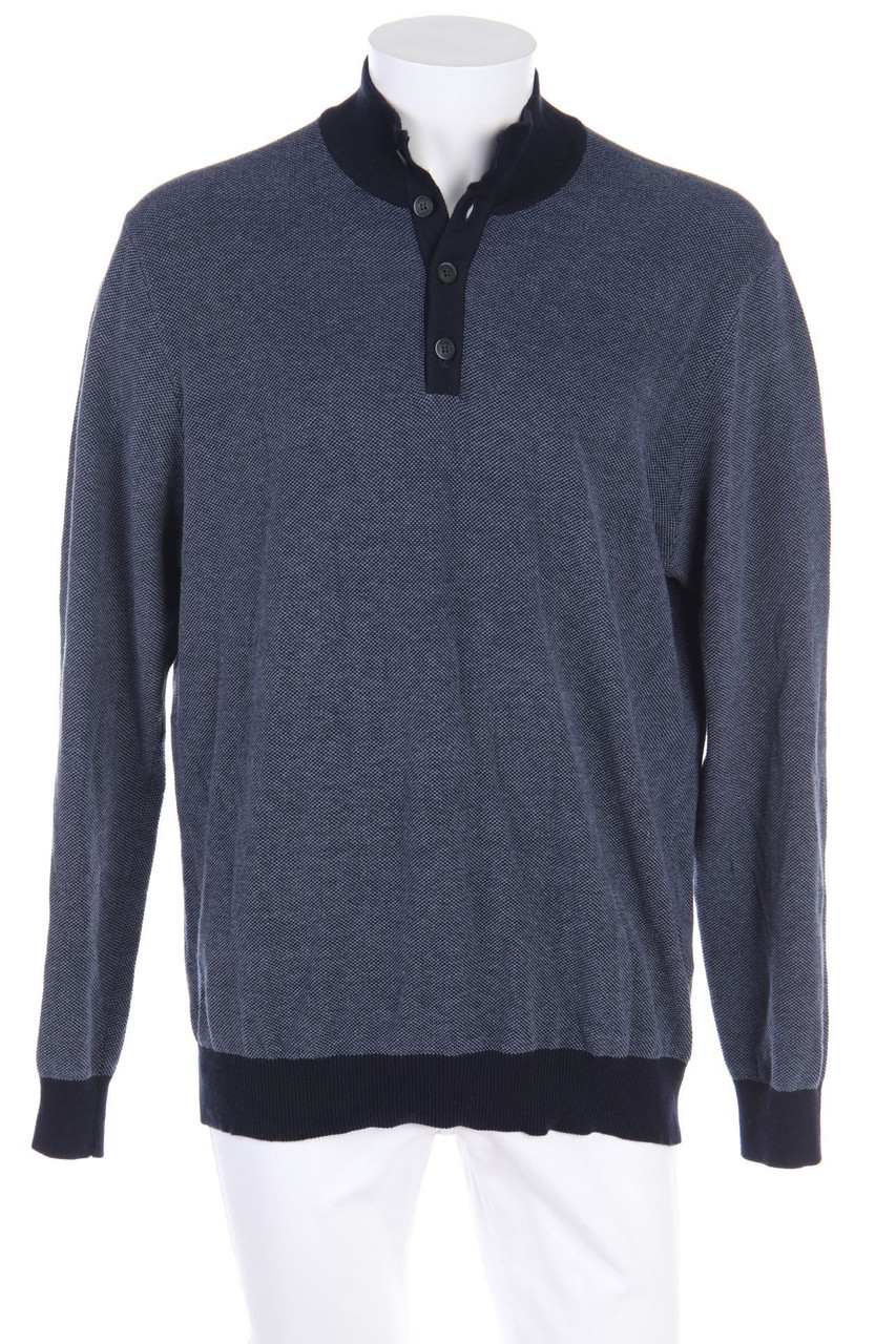 HACKETT LONDON - Troyer-Pullover aus Baumwolle - XXL