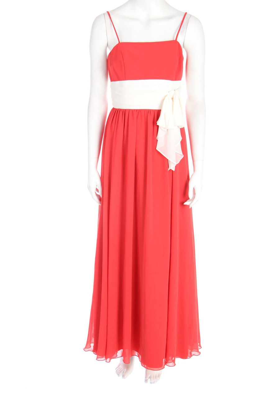 alfred angelo - Chiffon-Maxi-Abendkleid - D 36