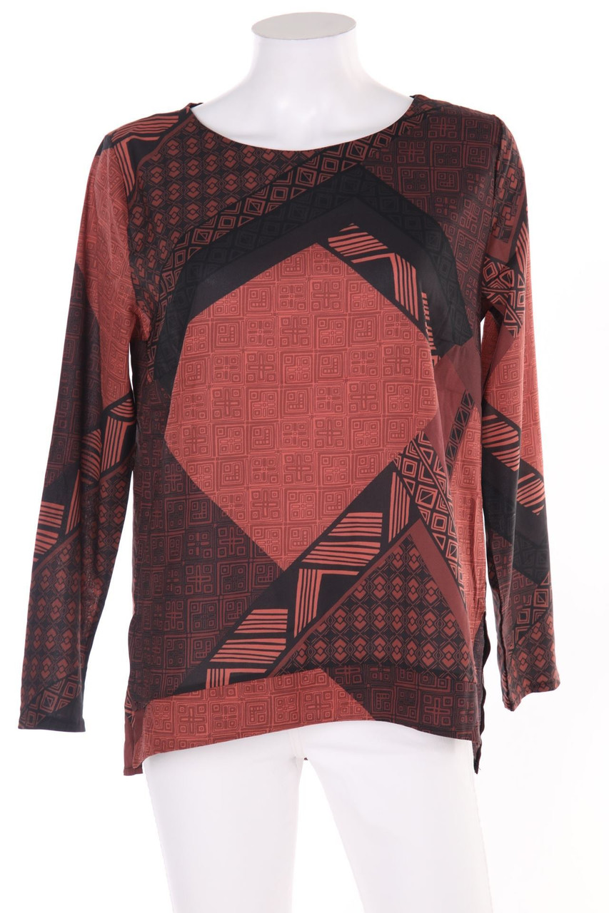 creation L - Bluse mit Print - D 38