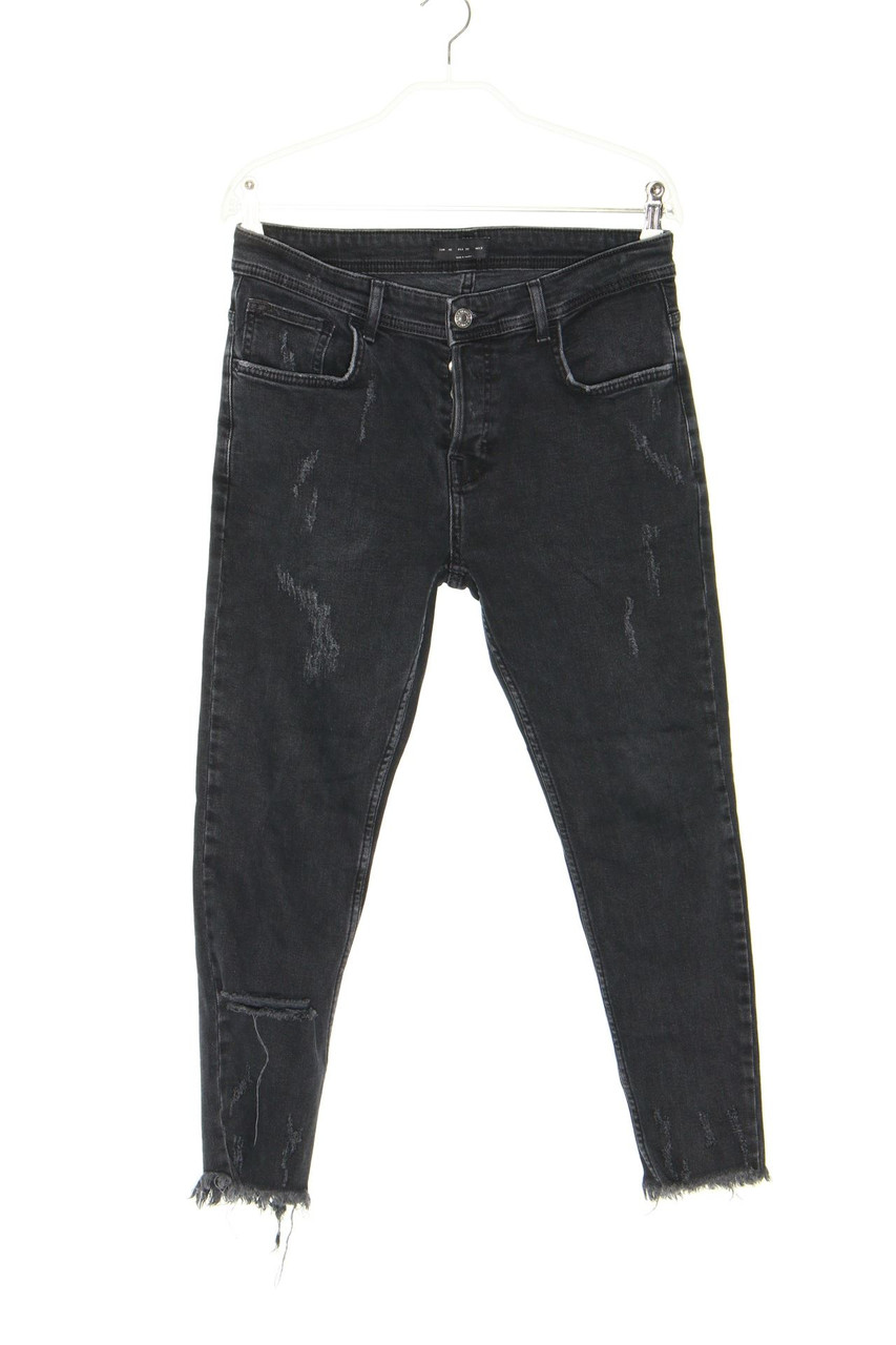 ZARA DENIM - Destroyed Skinny-Jeans - XS