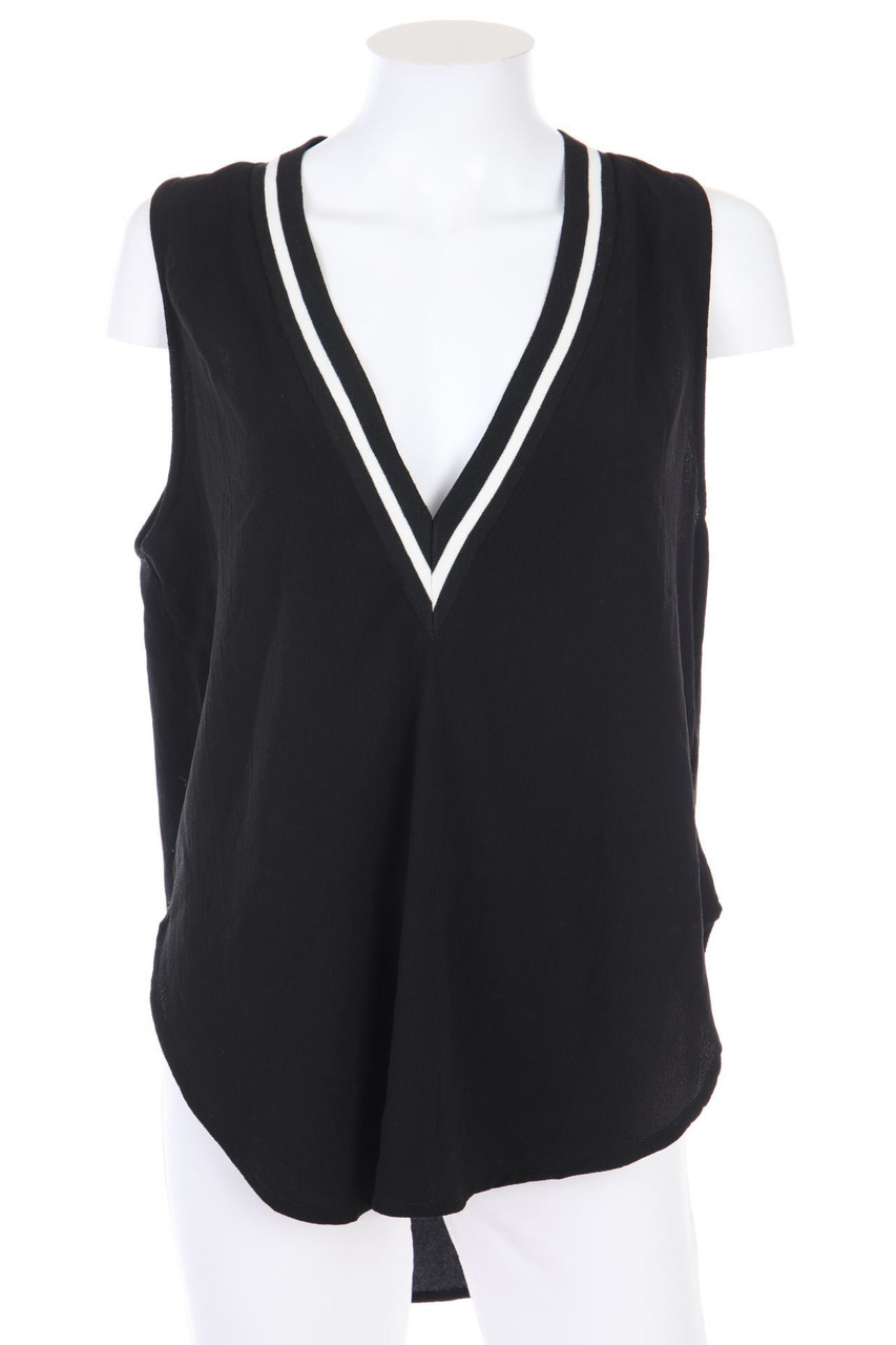 lush - Blusentop mit tiefem Ausschnitt - S