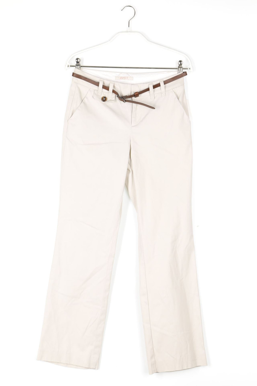 ESPRIT - Chino-Hose mit Gürtel - D 32