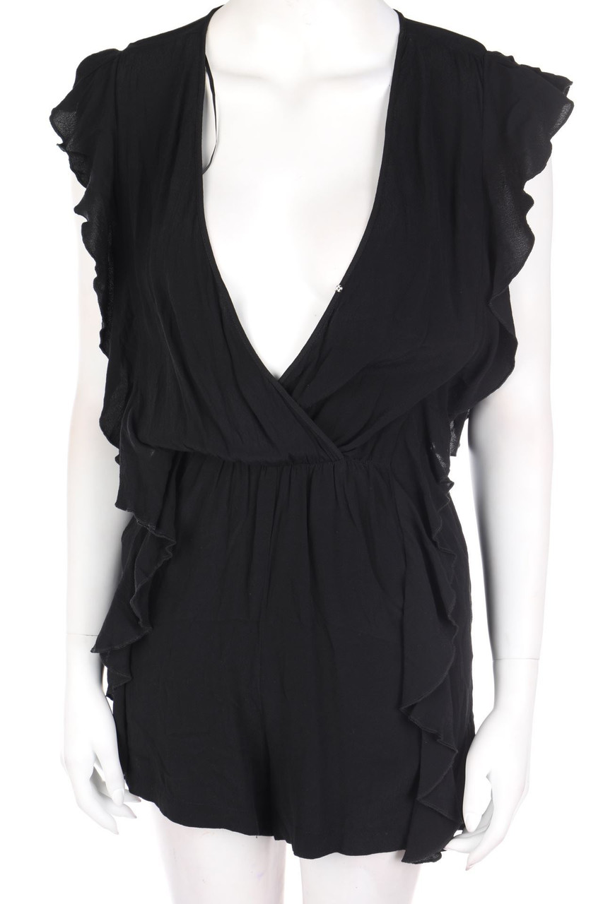 MANGO - Playsuit mit Volants - S