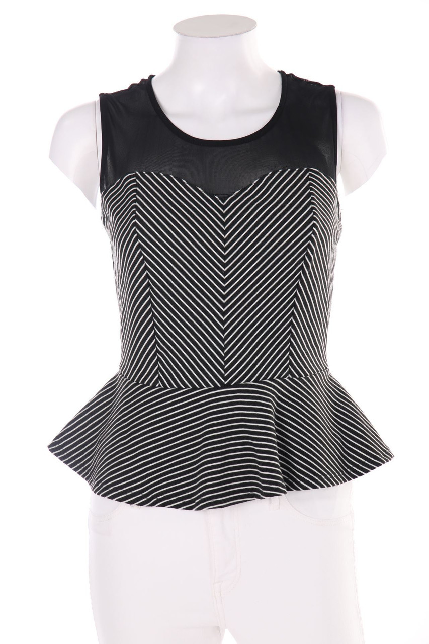 monteau Los Angeles - Blusentop mit Streifen - M