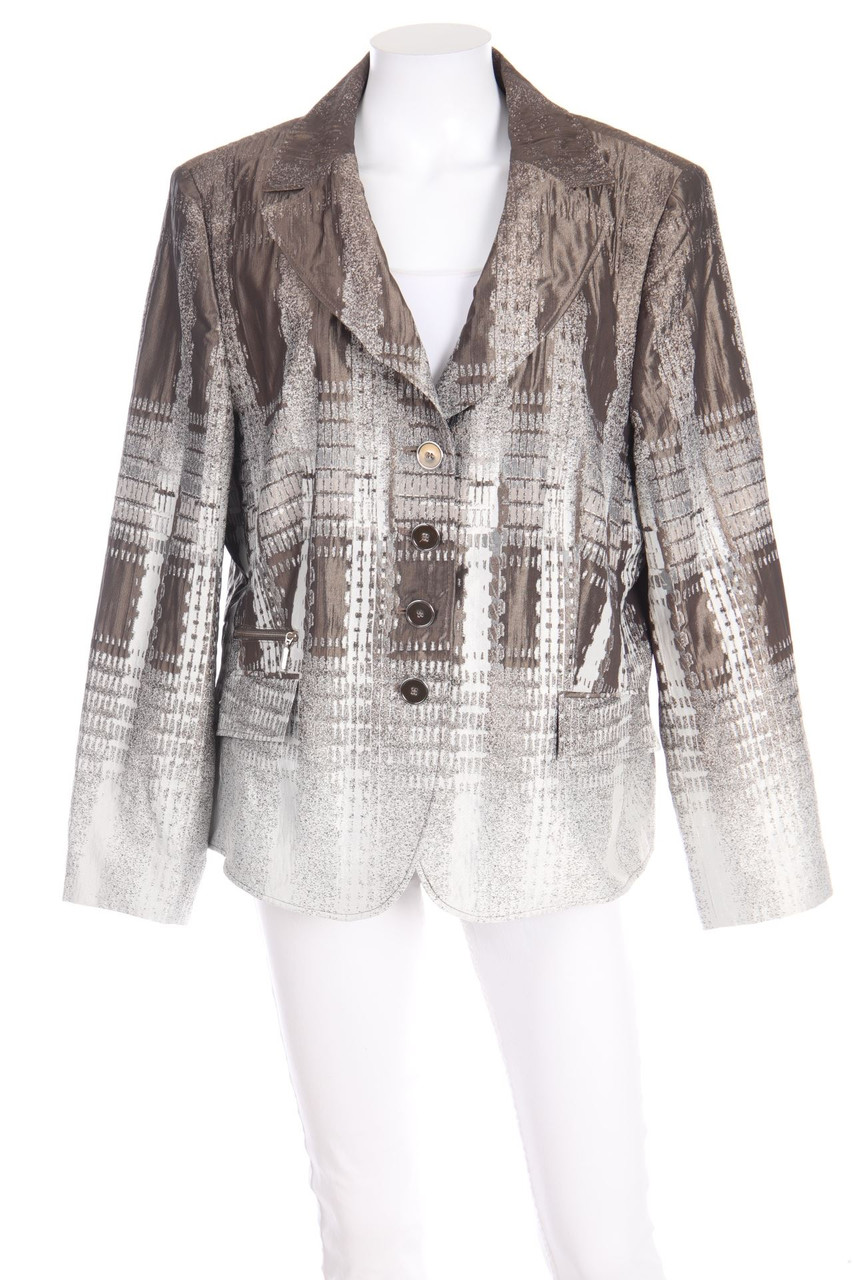 BASLER - Blazer mit Muster - D 46