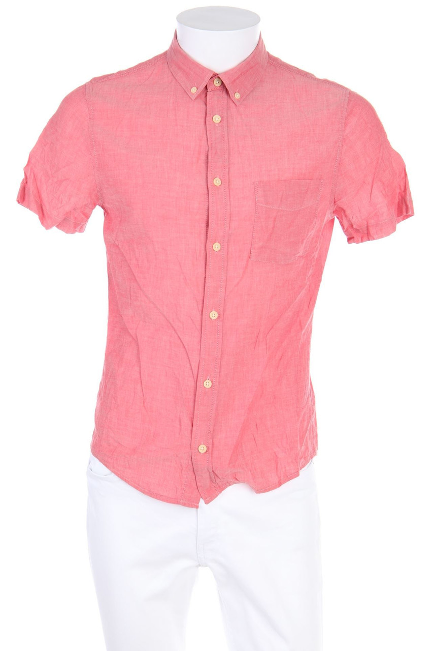 H&M DIVIDED - Kurzarm-Hemd mit Button-down-Kragen - S