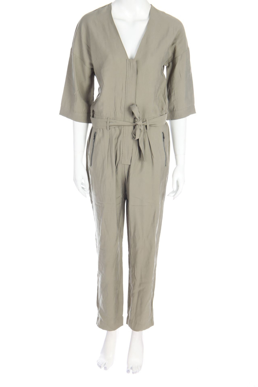 SISLEY - Jumpsuit mit Gürtel - D 36