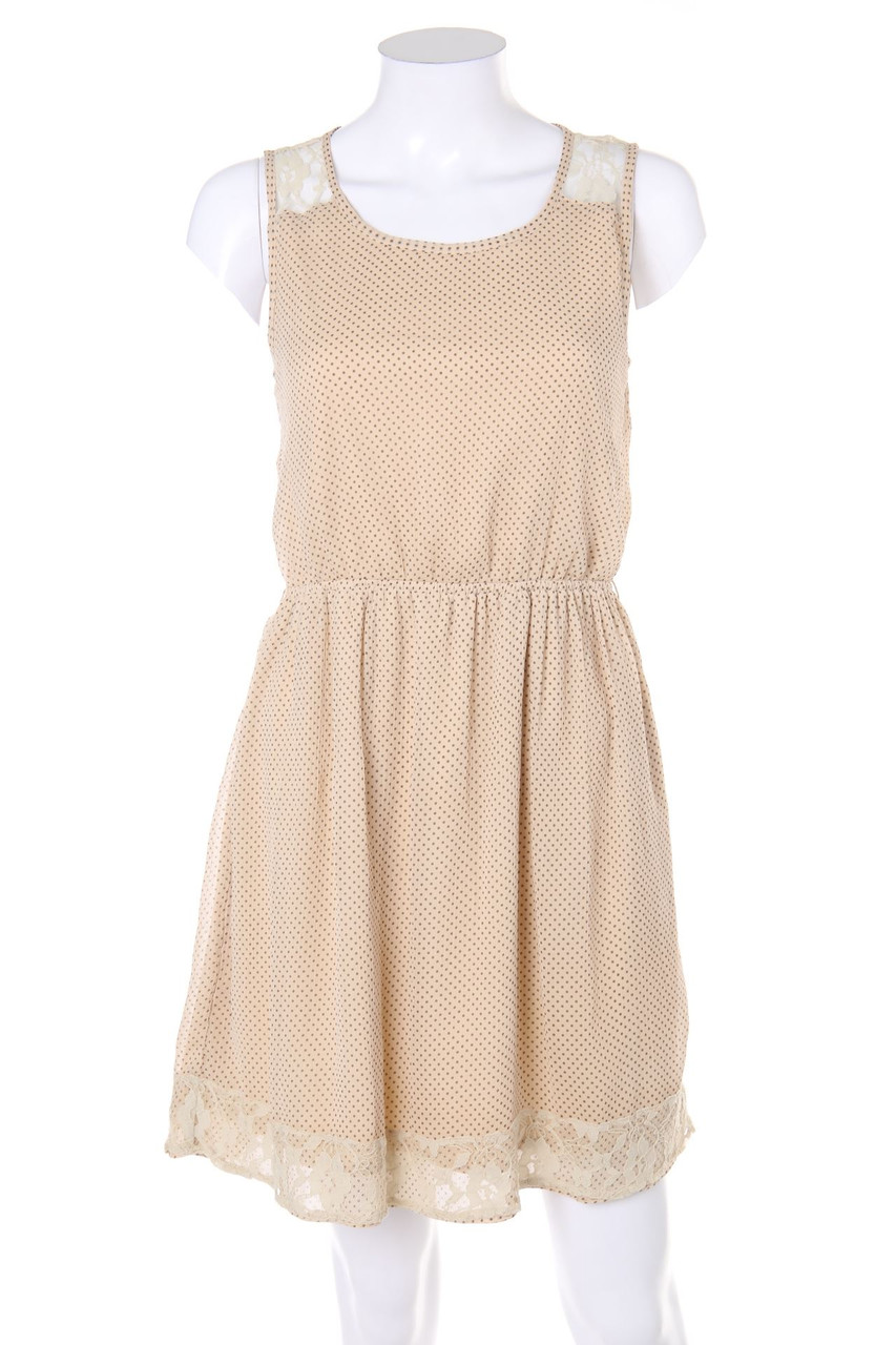 VILA - Kleid mit Pünktchen - M