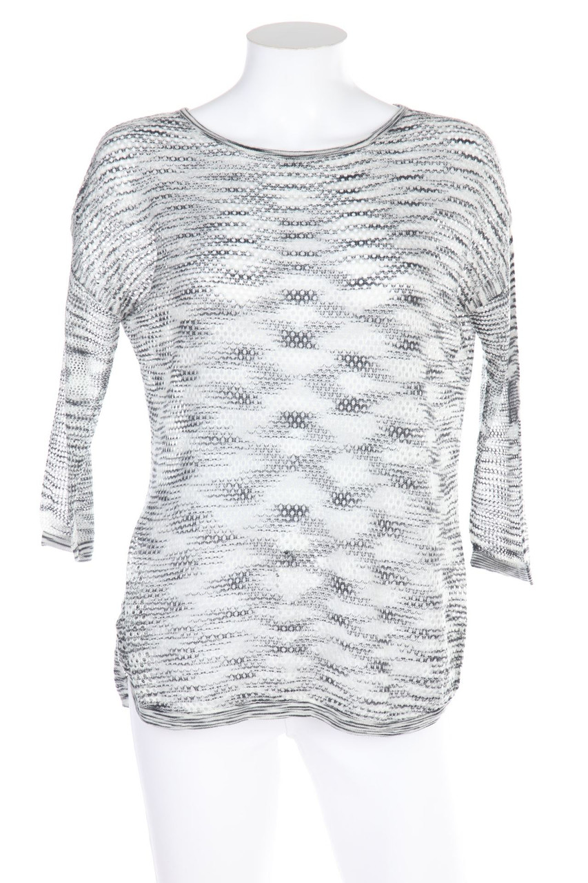 MANGO - Strick-Pullover mit 3/4-Ärmel - S