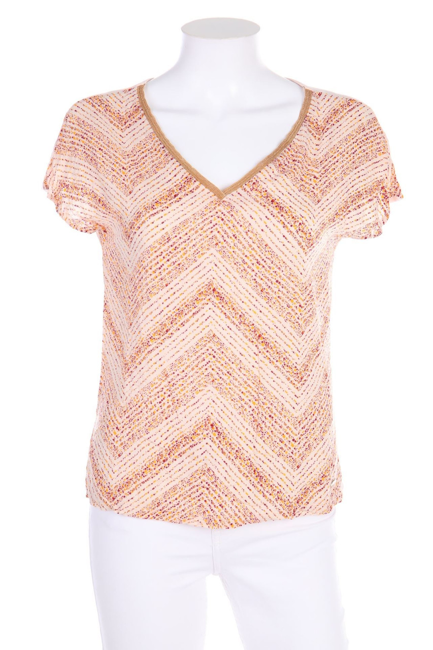 MANOR woman - Kurzarm-Shirt mit Print - S