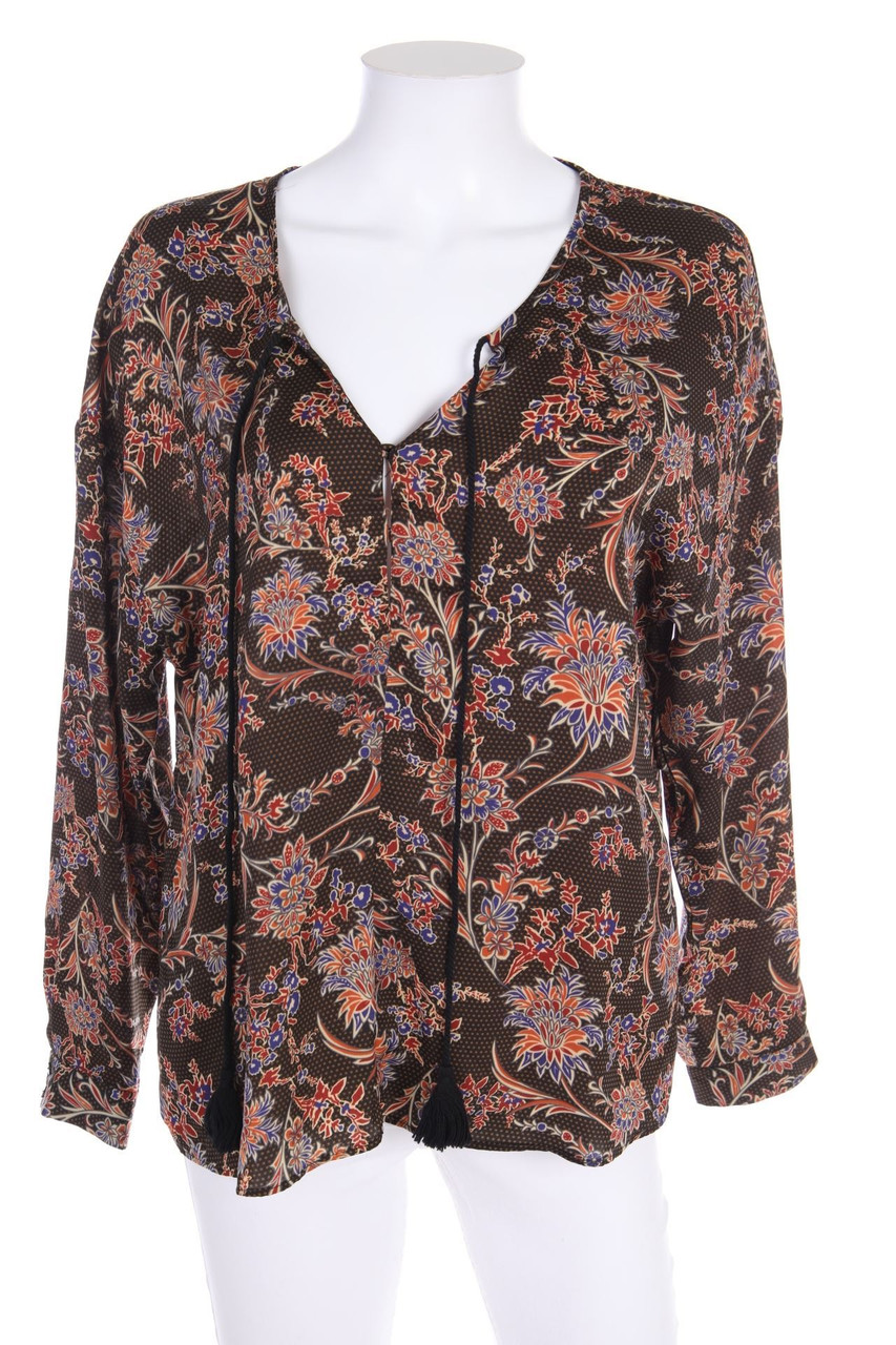 ZARA TRF - Bluse mit Quasten - S