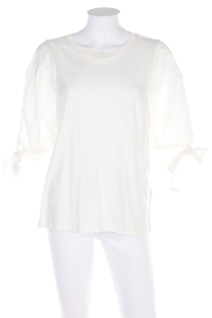 H&M - Kurzarm-Shirt aus Baumwolle - M