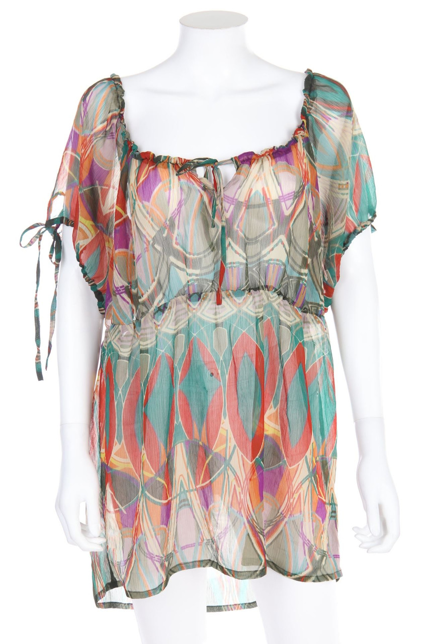 Joe Browns - Carmen-Bluse mit Print - D 42