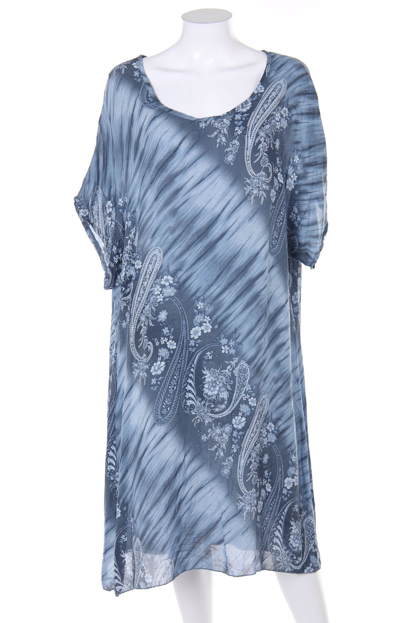 TODAY - Oversize-Shift-Kleid mit Paisley-Print - S