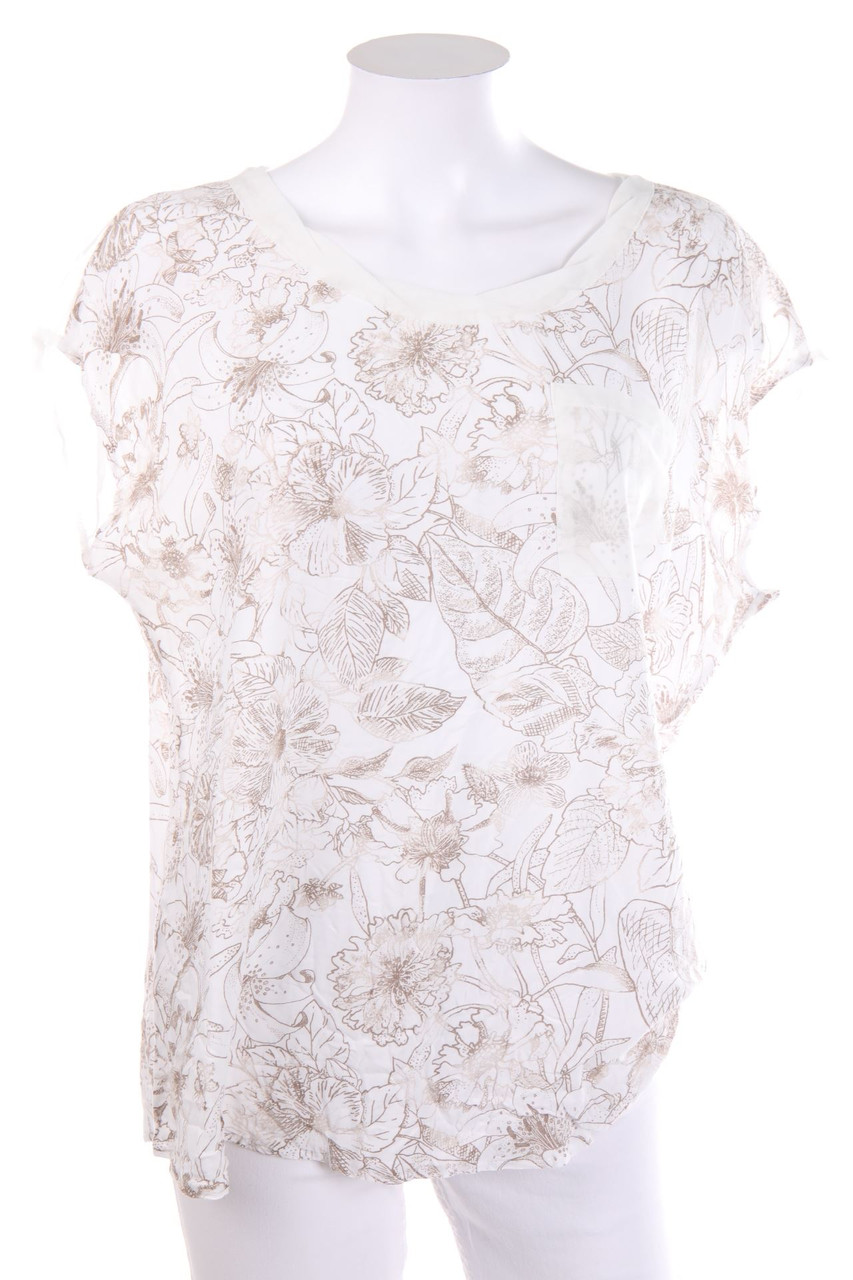 TAIFUN - Bluse mit überschnittener Schulter - L