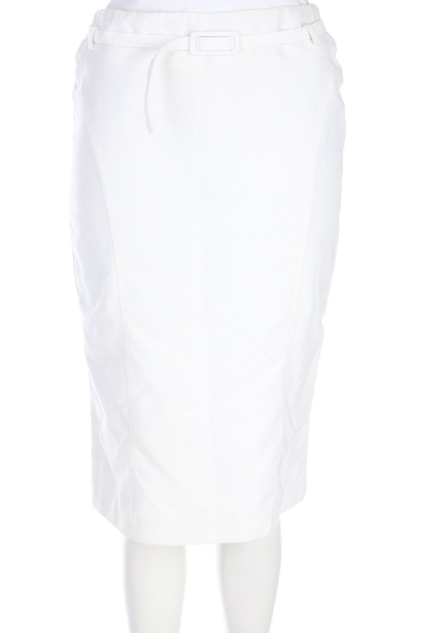 next - Bleistift-Bleistift-Rock mit Gürtel - D 36