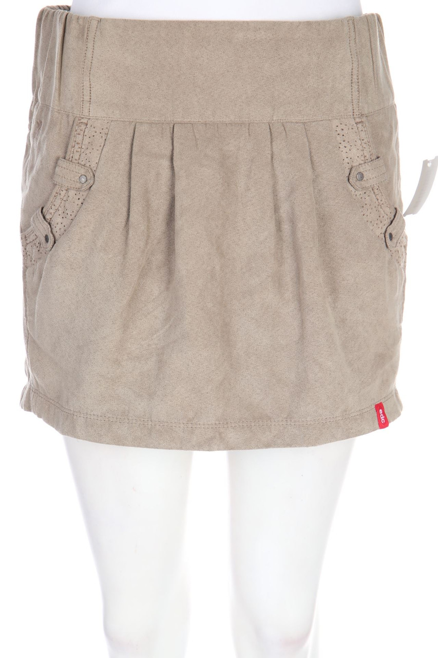 ESPRIT de corp - Minirock mit Logo-Applikation - D 34