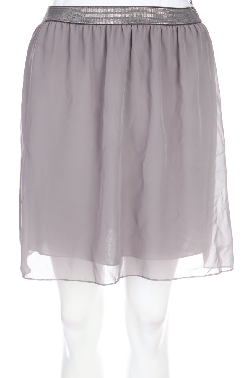 STILE BENETTON - Chiffon-Minirock mit Gummizug - S