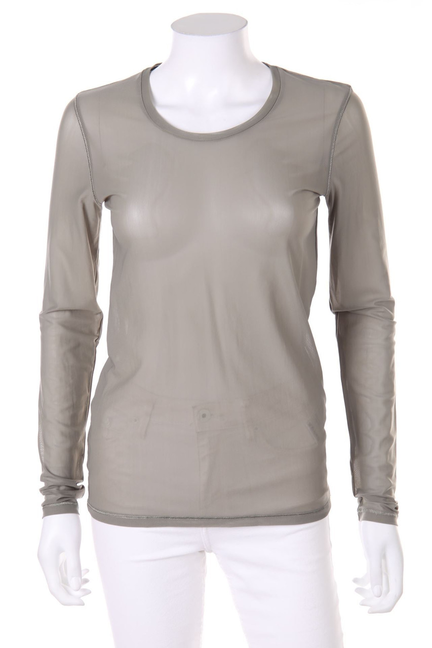 MARC AUREL - Mesh-Longsleeve-Shirt - D 40