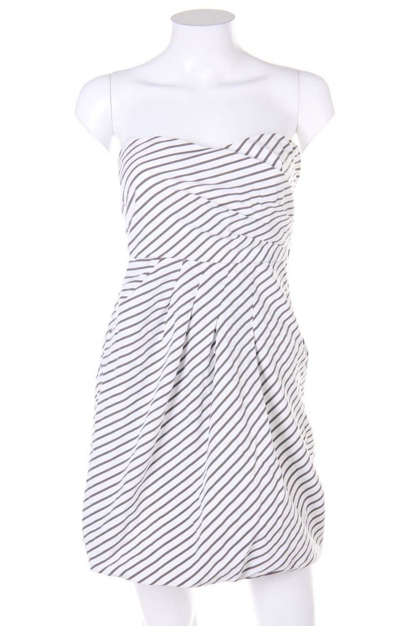 ZARA - Party-Kleid mit Streifen - XS