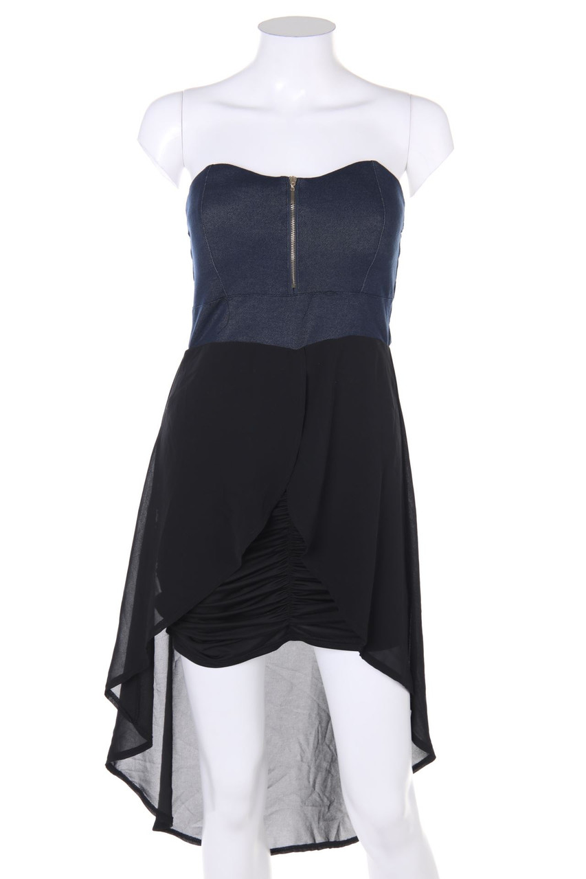 TOUT FEU TOUT FEMME - Kleid im Layer Look mit Reißverschluss - M