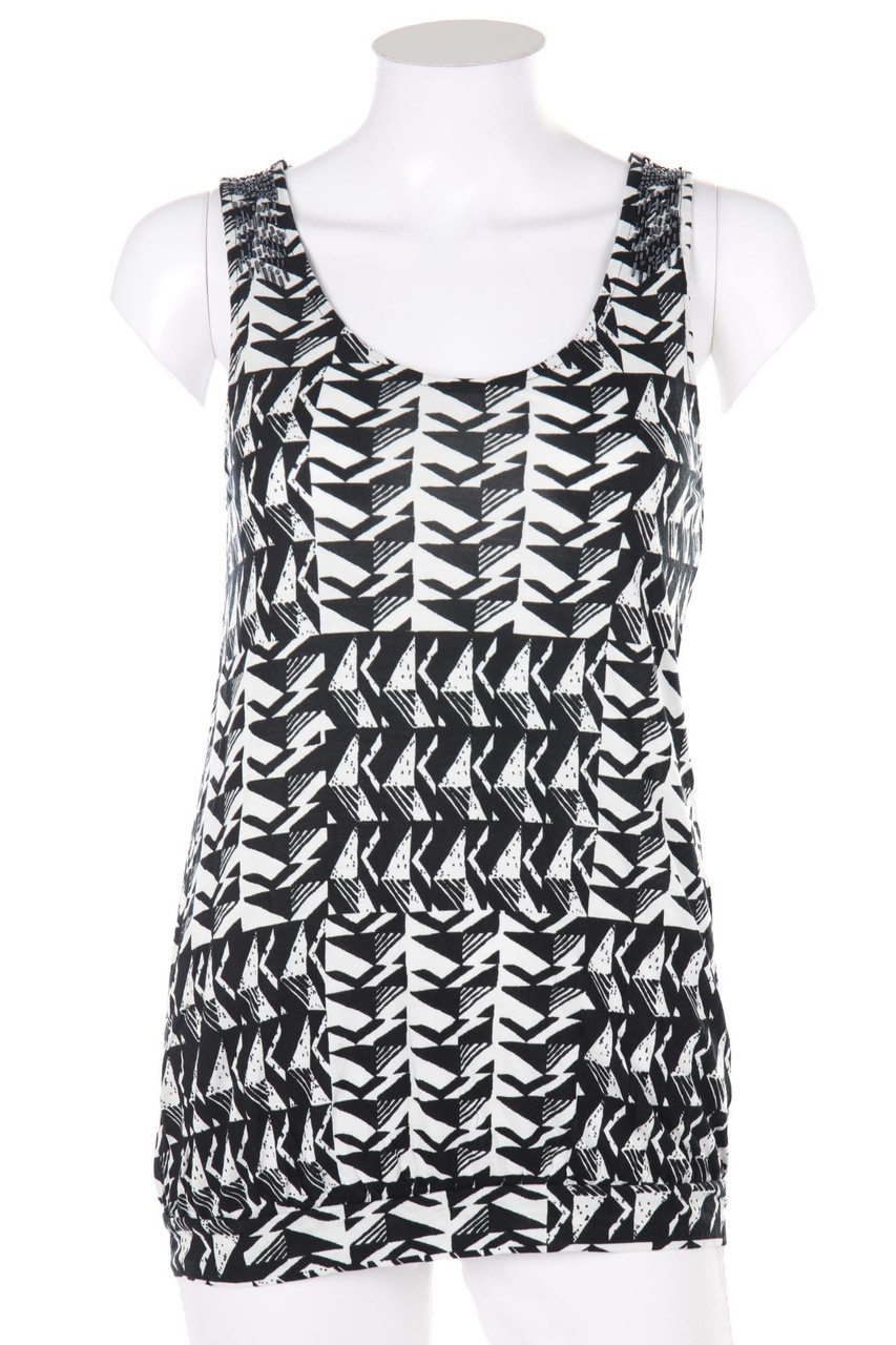 QS by s.Oliver - Print-Top mit Perlen - XS