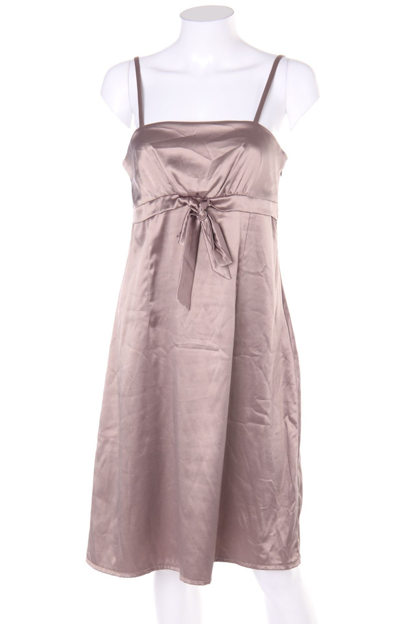 TOUT FEU TOUT FEMME - Satin-Abendkleid mit Schleife - S