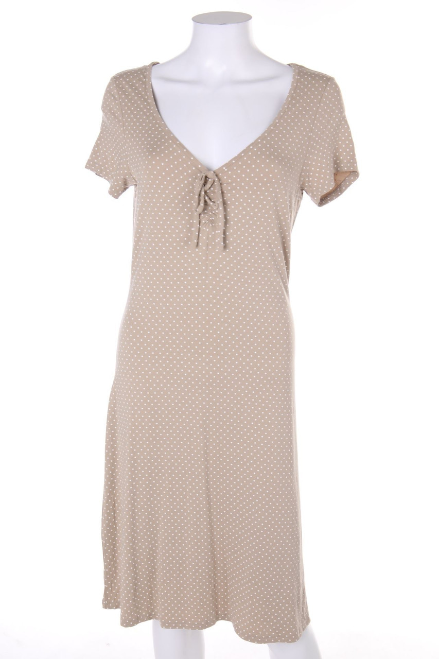 HEINE - Kurzarm-Kleid aus Jersey mit Raffungen - D 38