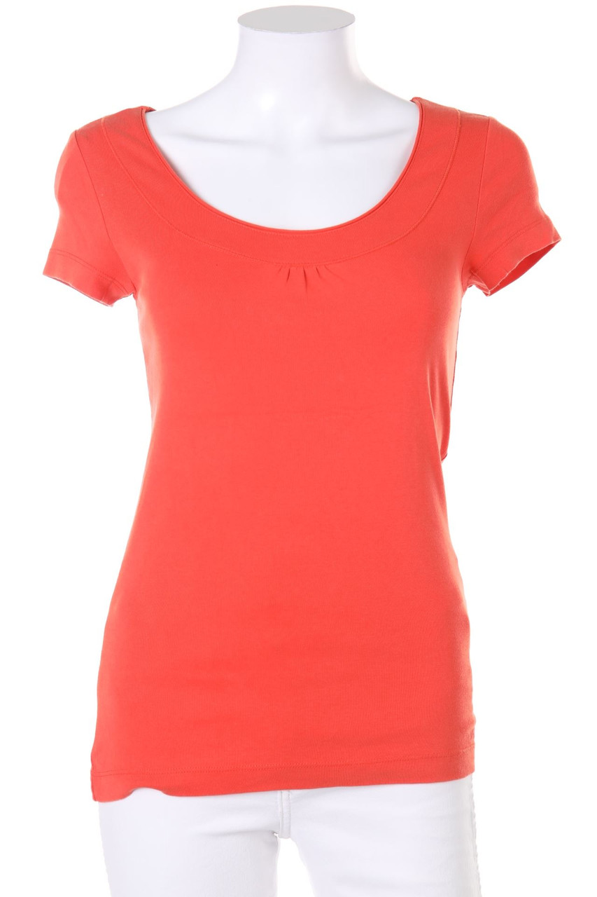 s.Oliver - Kurzarm-Shirt mit Logo-Stickerei - D 32-34