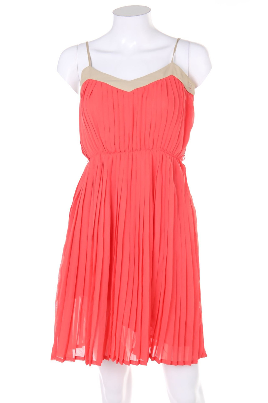 MANGO SUIT - Plissee-Abendkleid - XS