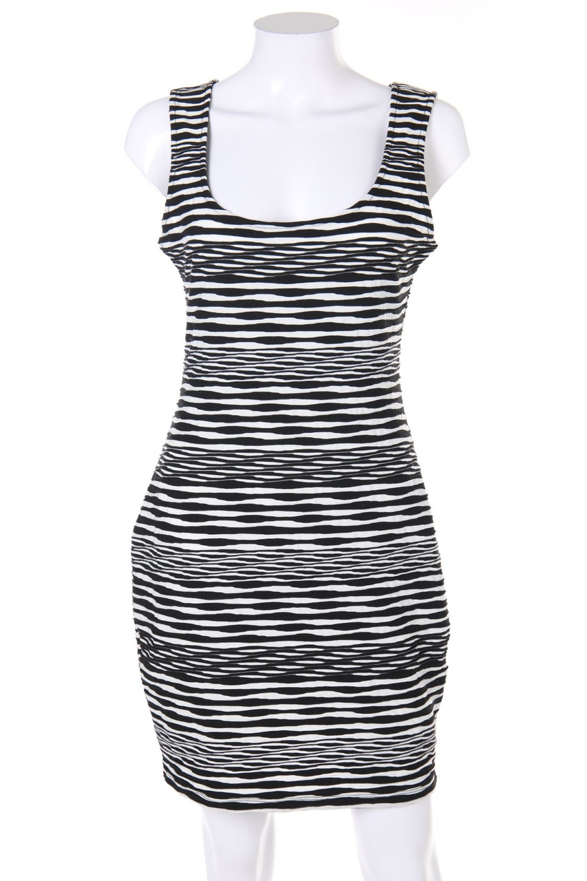 AMISU - Kleid mit Streifen - D 40