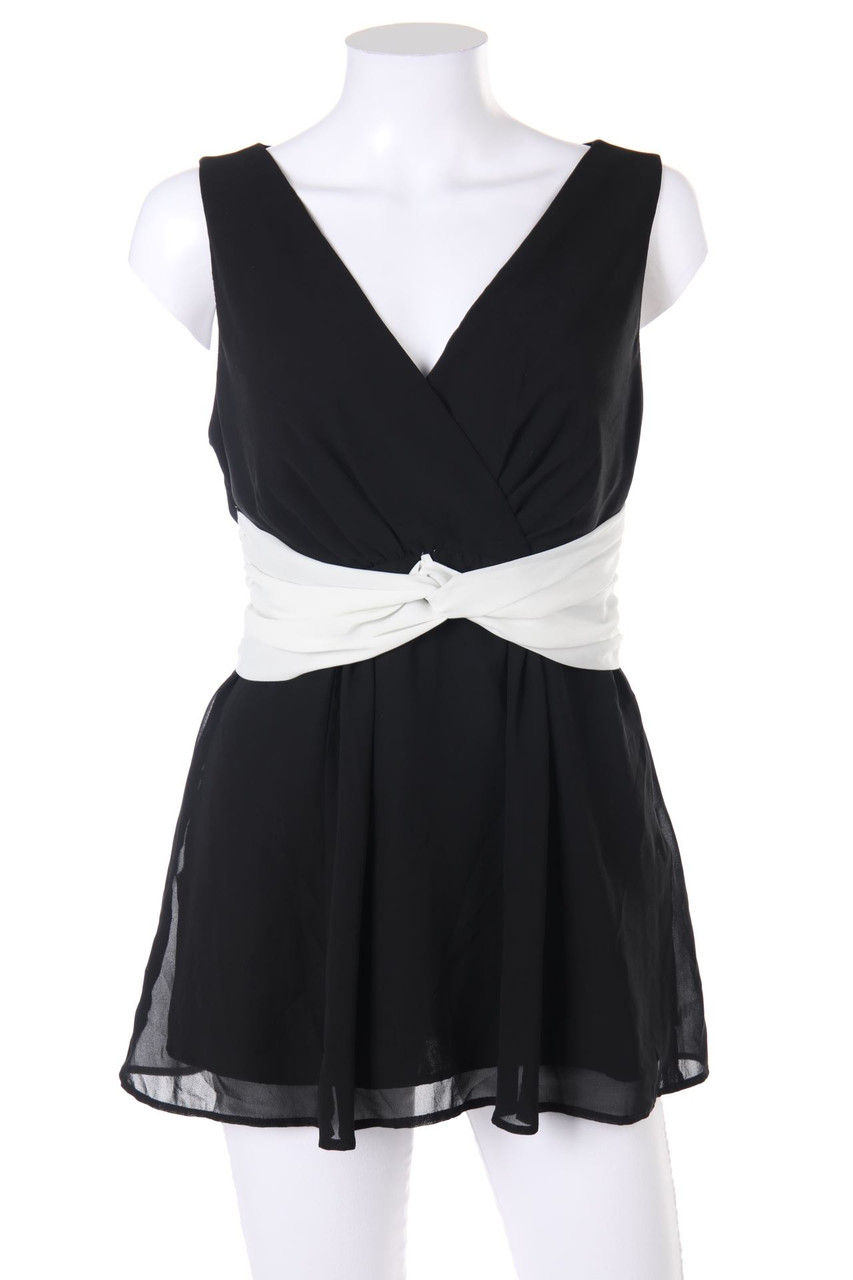 PLANET - Wickel-Bluse mit Schleife - D 36