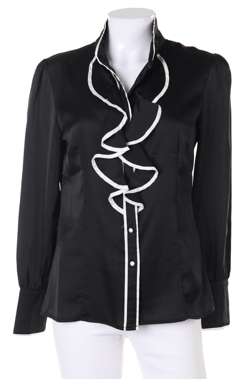 SECONDHAND - Bluse mit Volants - S