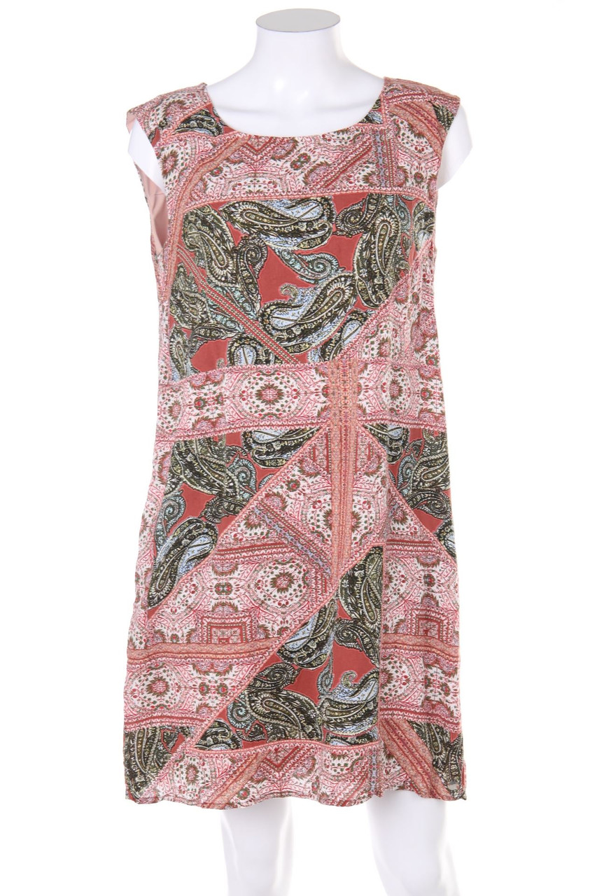 s.Oliver - Print-Kleid mit Keyhole - D 38