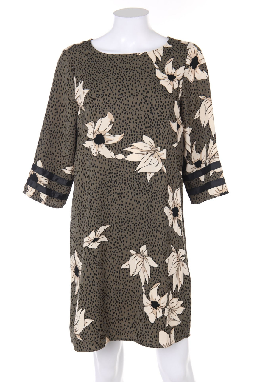 ONLY - Shift-Kleid mit Blumen-Print - D 34