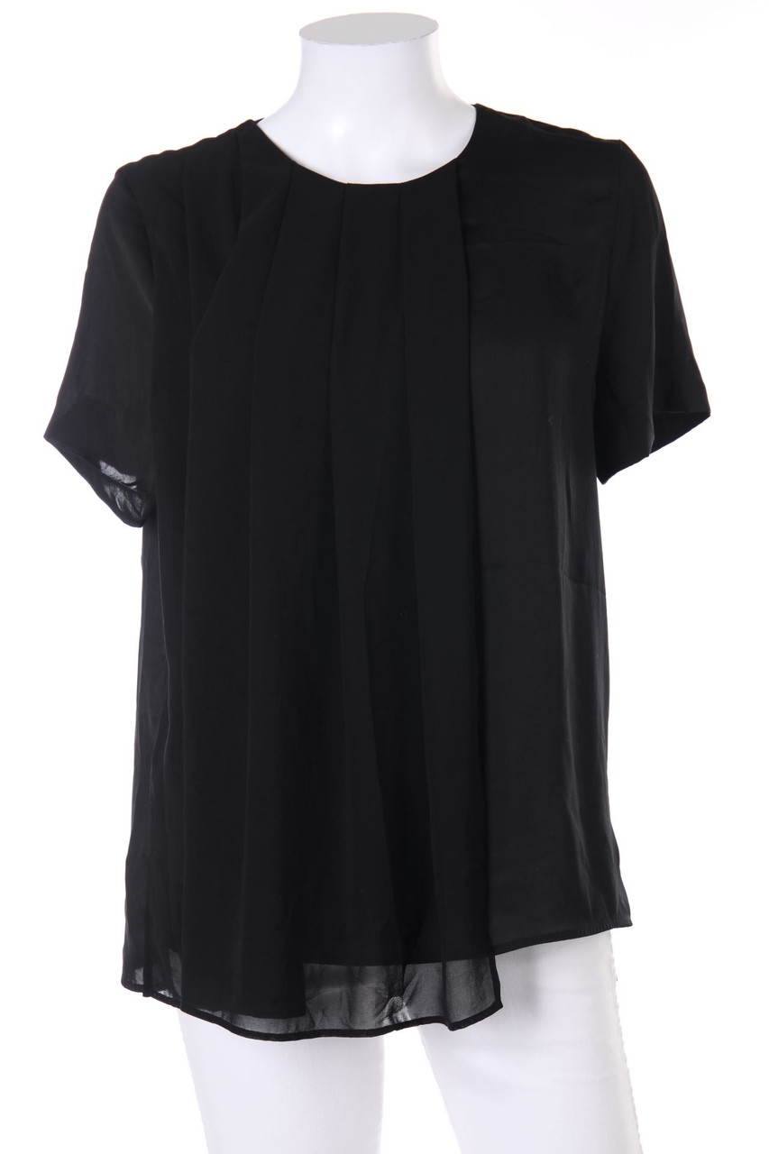 H&M - Kurzarm-Bluse im Layer Look - D 34