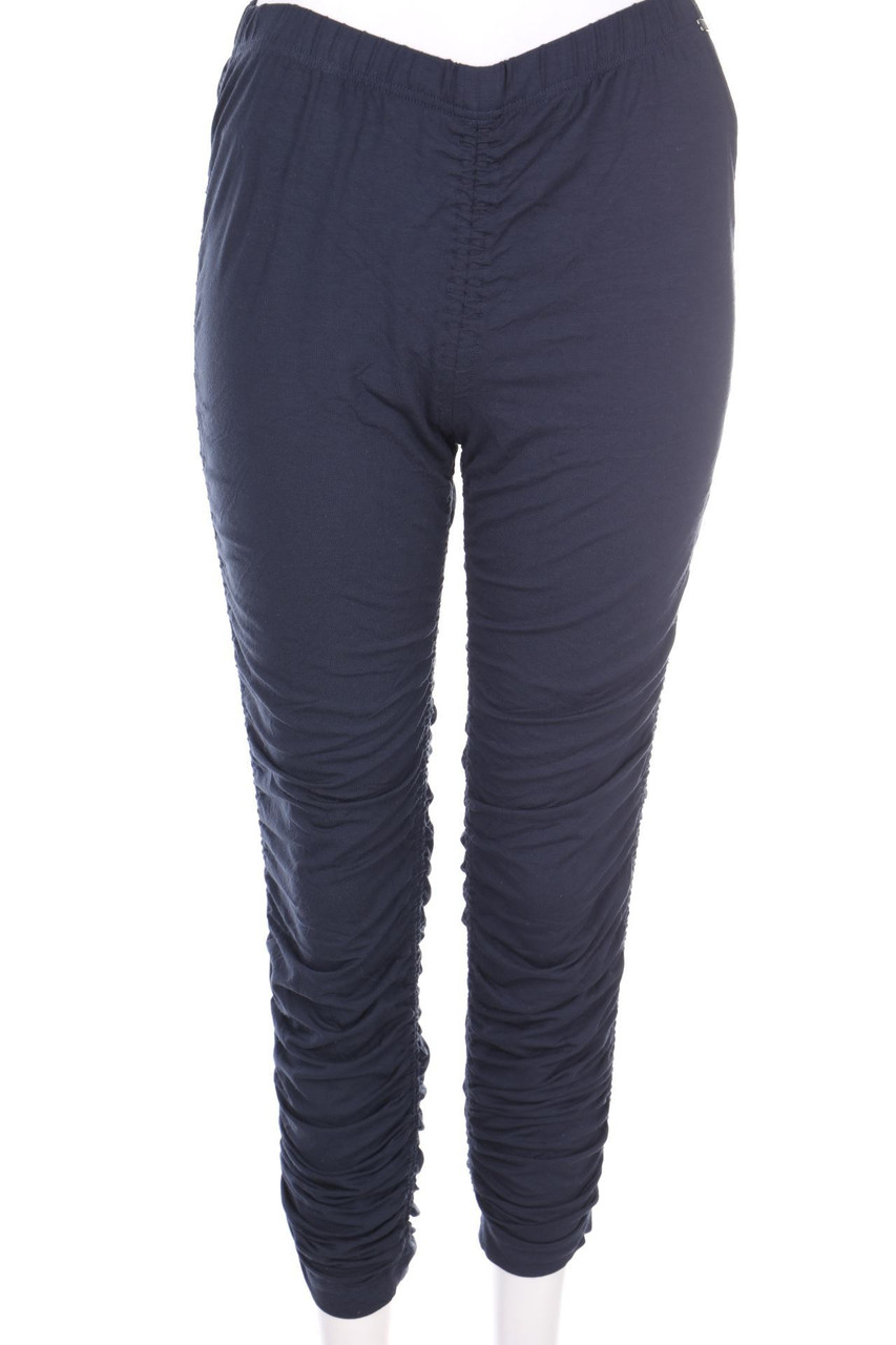 CF SELECTION - Cropped-Leggings mit Raffungen - D 38