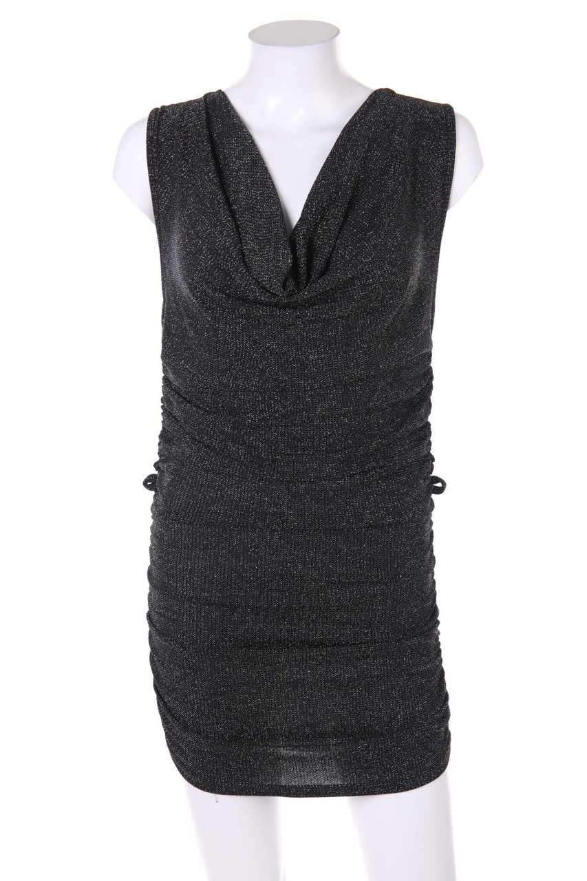 TOUT FEU TOUT FEMME - Glitzer-Kleid mit Raffungen - XS