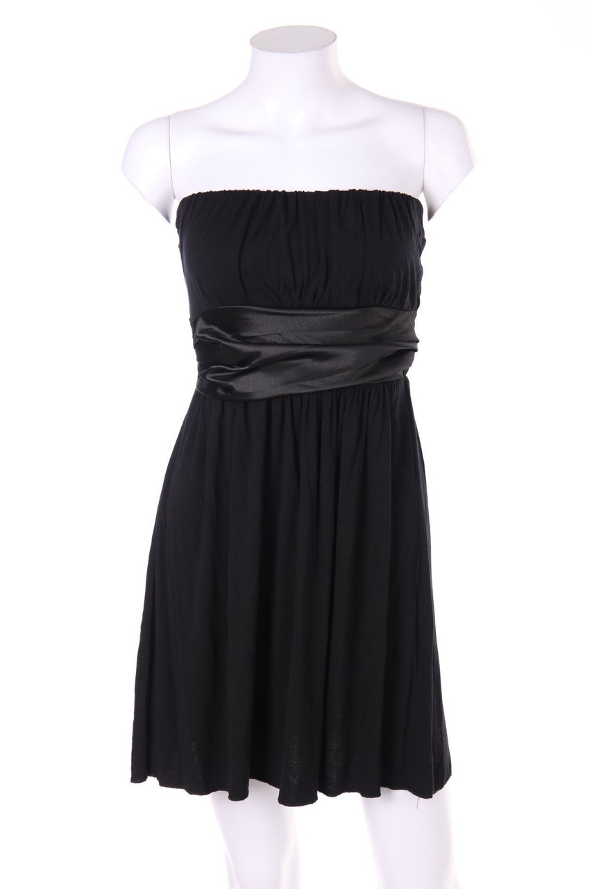 Ohne Label - Party-Kleid aus Jersey mit Gummizug - XS