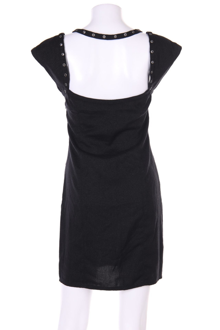 Ohne Label - Glitzer-Kleid mit Nieten - S