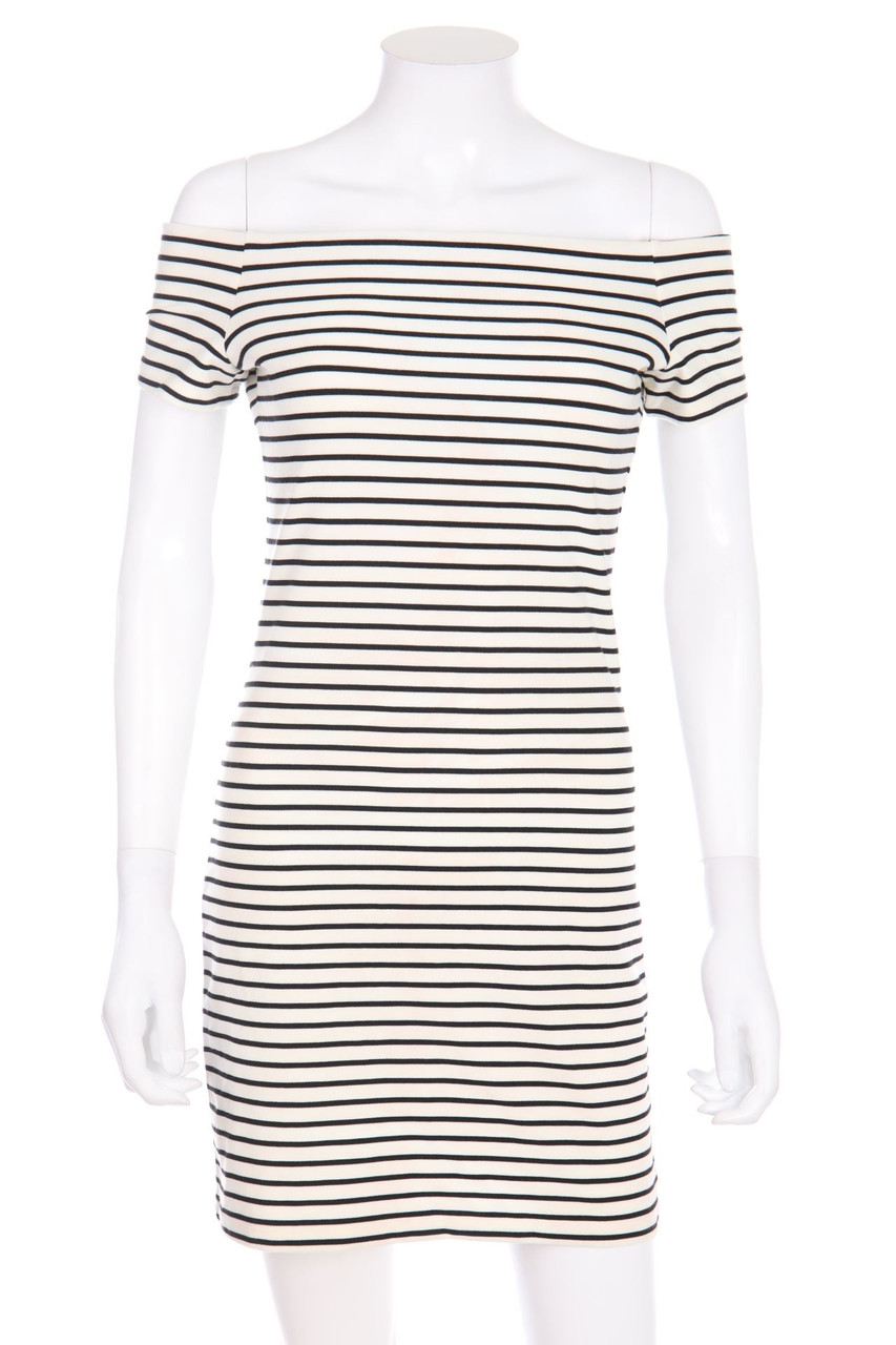 MANGO - Kleid mit Streifen - S