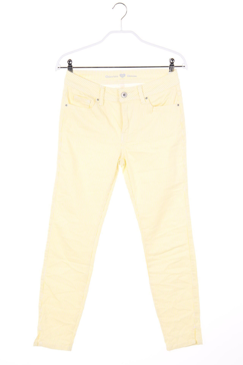 Chicorée - Skinny-Hose mit Streifen - D 34