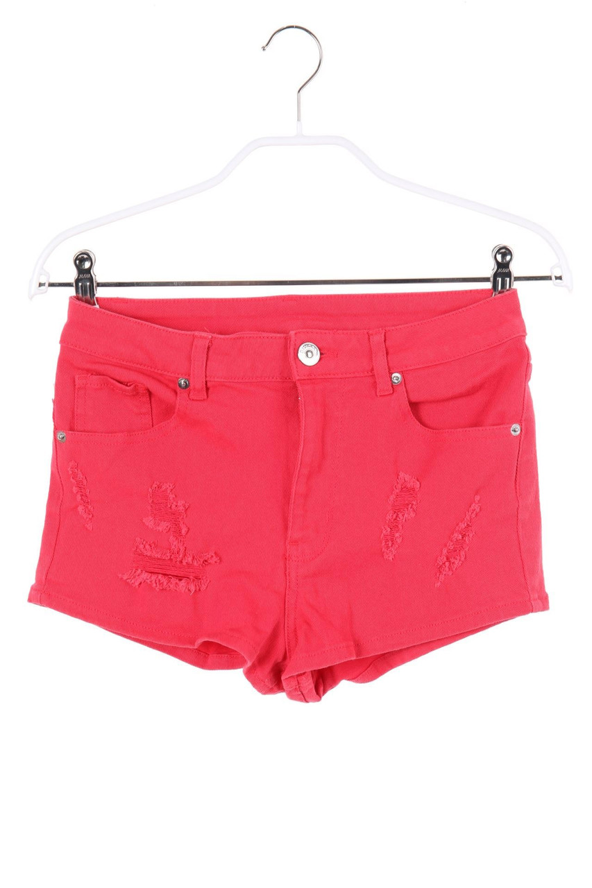 H&M DIVIDED - Jeans-Shorts im Destroyed Look - D 34