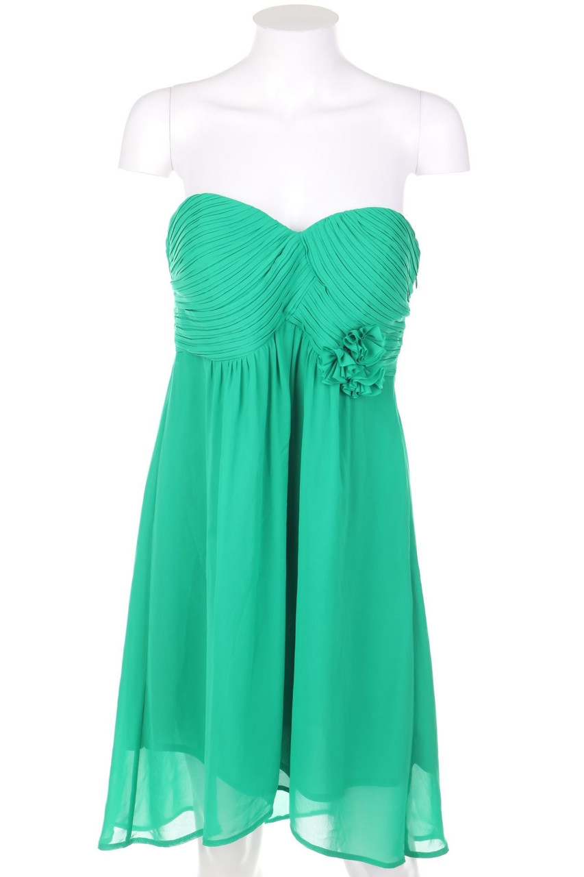 ESPRIT - Bandeau-Party-Kleid mit Drapierung - D 38