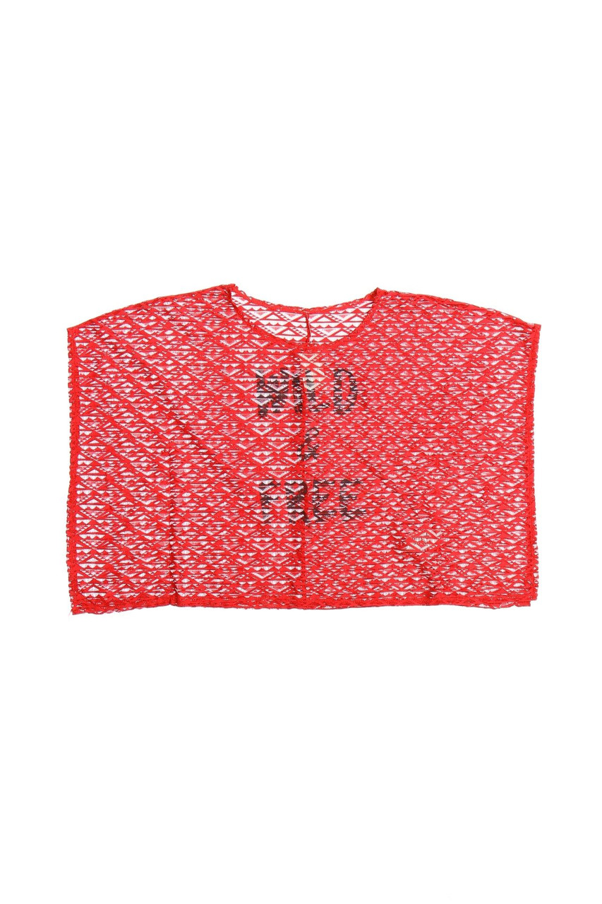 here+there C&A - Spitzen-Bluse mit Print - 134